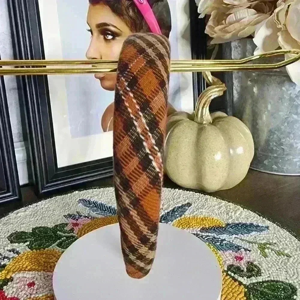 🍂Plaid Headband - Picture 2 of 3